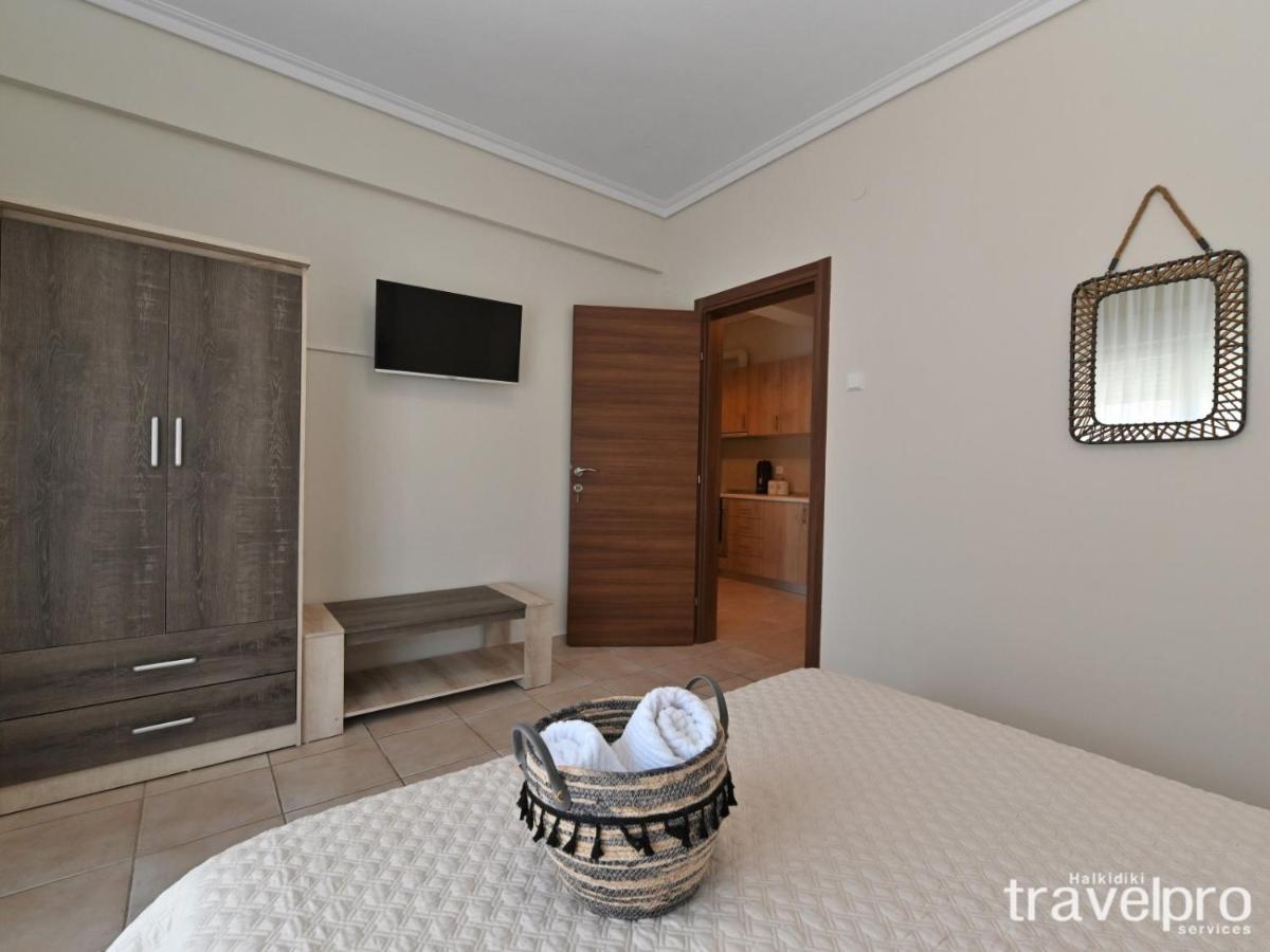 Marianthi Apartment By Rentalspro Services - Nea Moudania Halkidiki Exterior foto