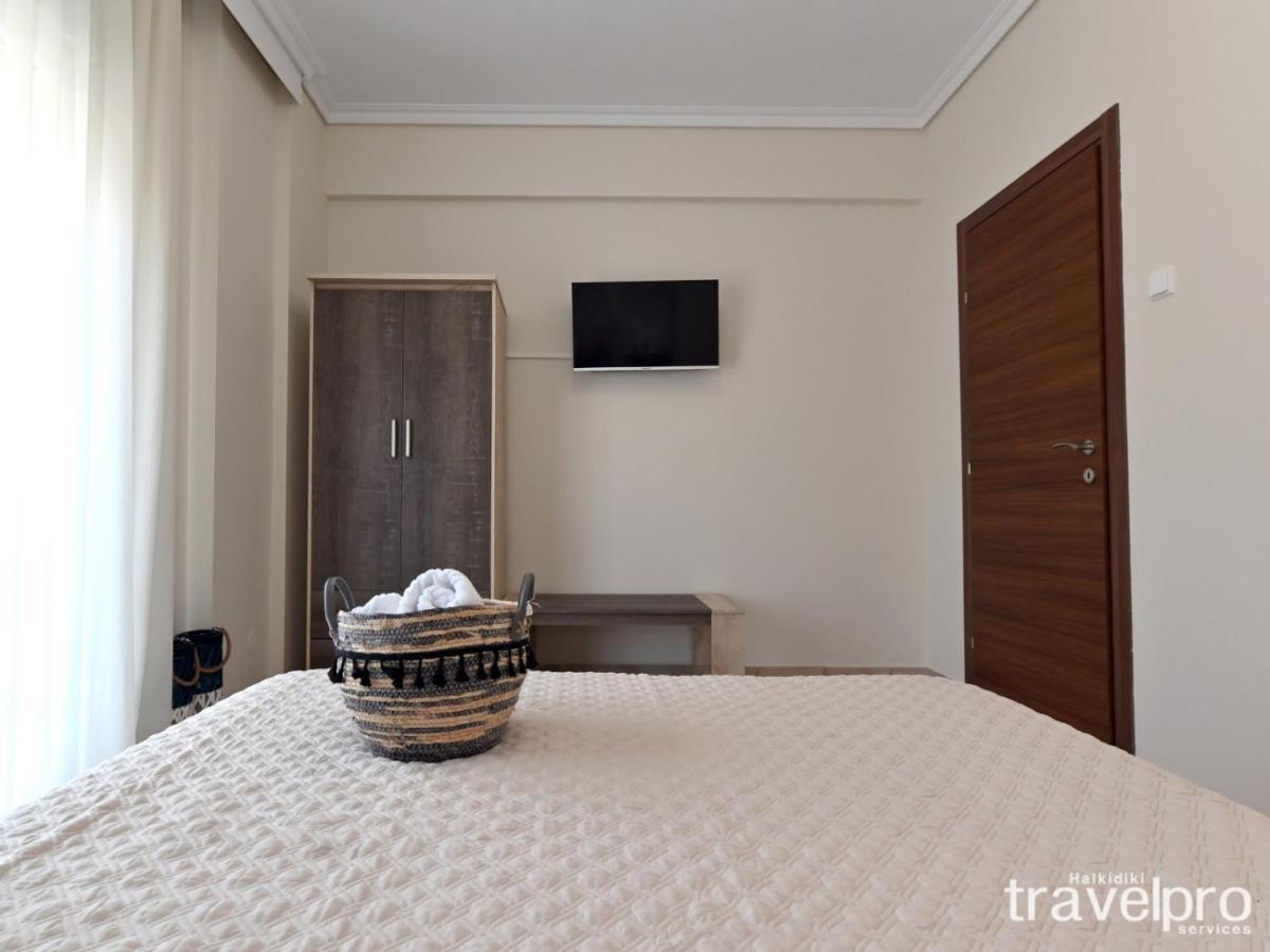 Marianthi Apartment By Rentalspro Services - Nea Moudania Halkidiki Exterior foto