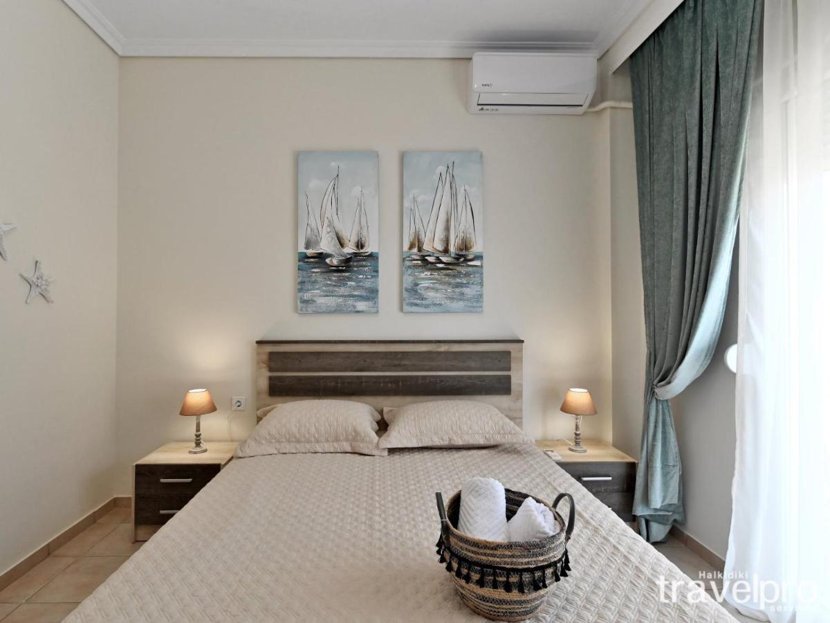 Marianthi Apartment By Rentalspro Services - Nea Moudania Halkidiki Exterior foto